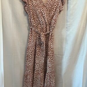 Chic Leopard Print Maxi Dress